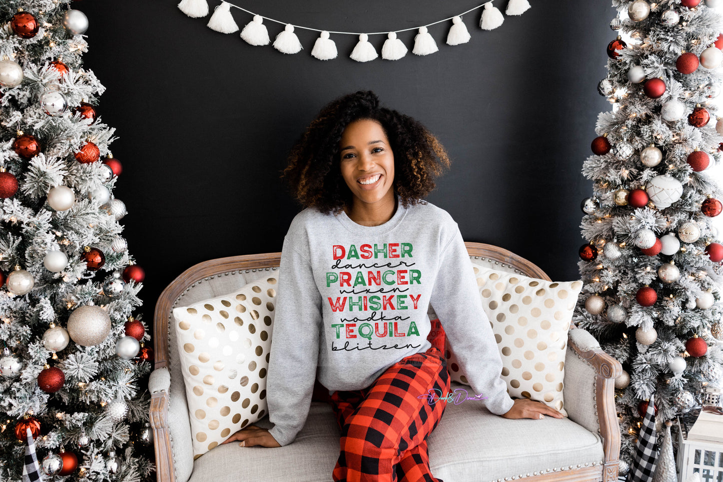 Christmas liquor- DTF