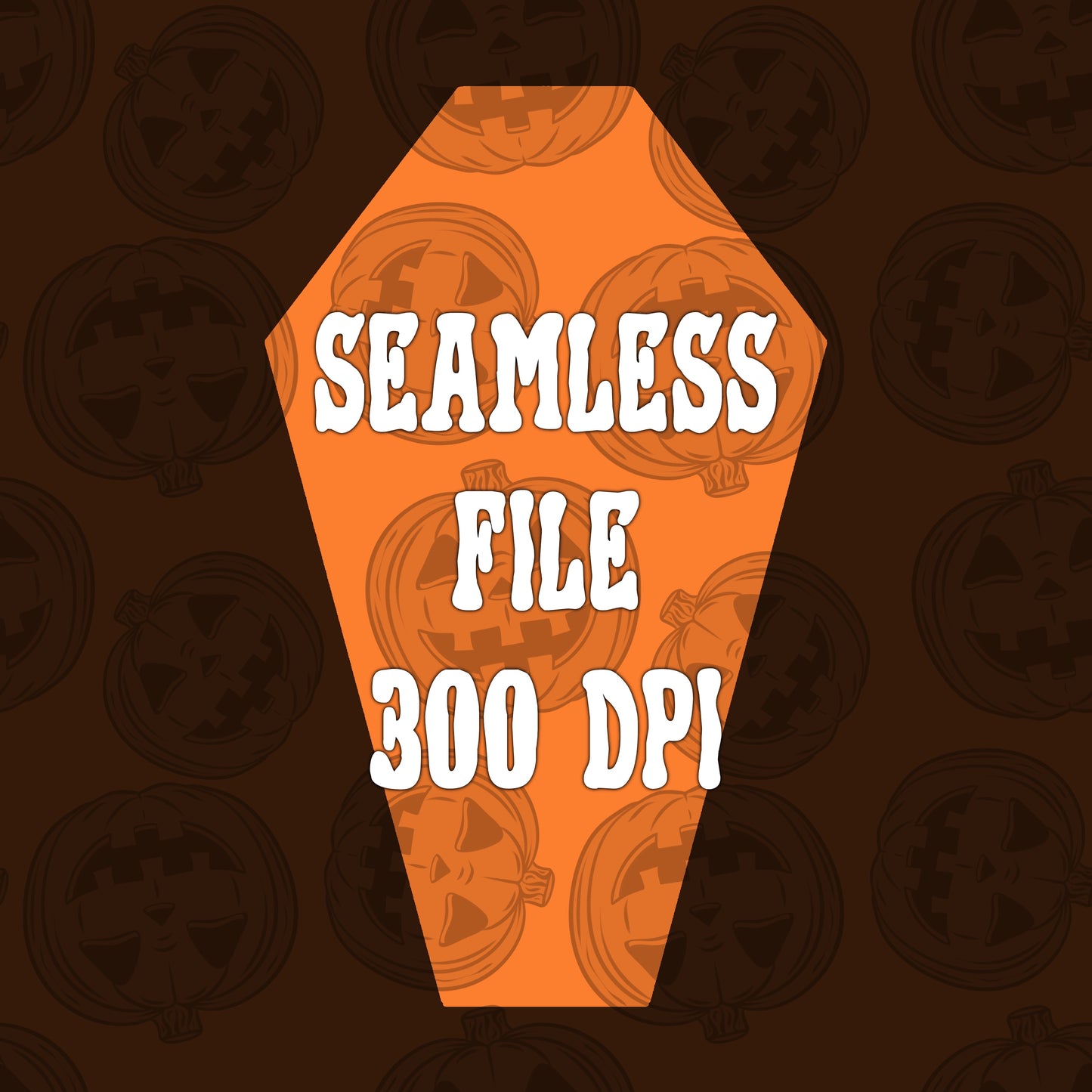 Pumpkin SEAMLESS-DIGITAL DOWNLOAD