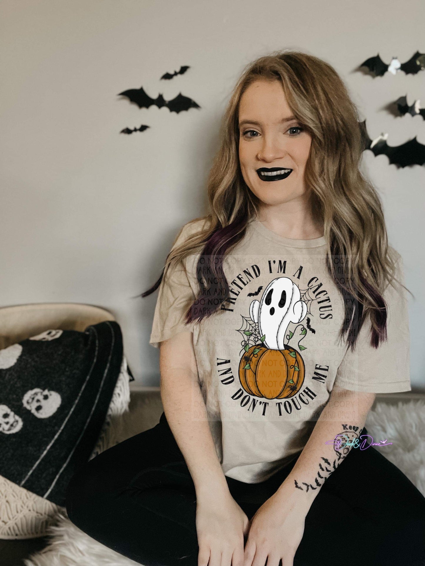 Pretend im a cactus - DTF