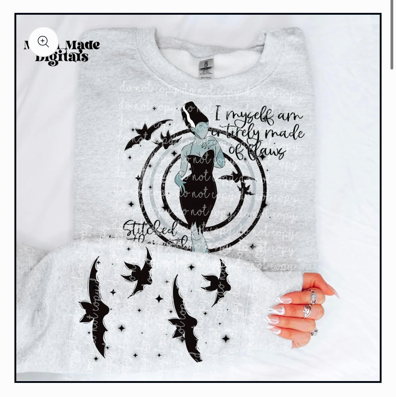 Stitched Together Sleeve- DTF