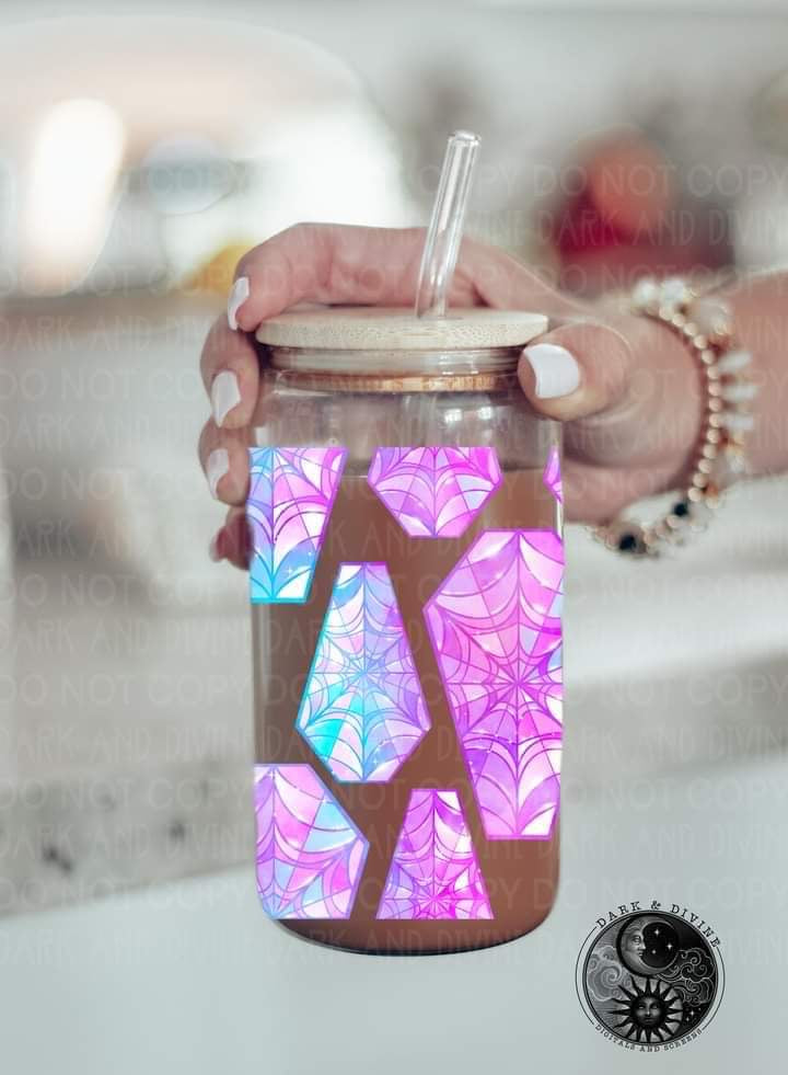 Coffin UV Glass Can Wrap