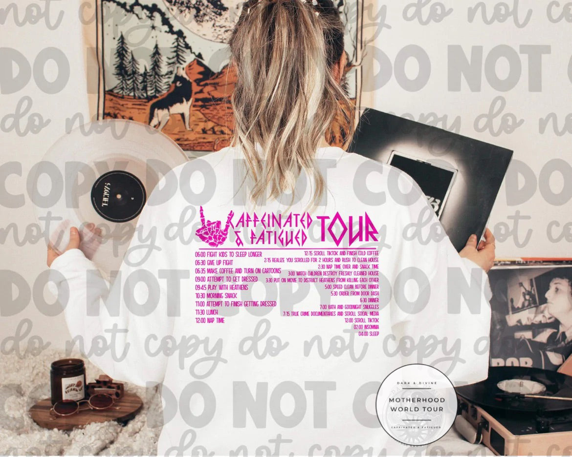 PINK-Caffeinated and Fatigued