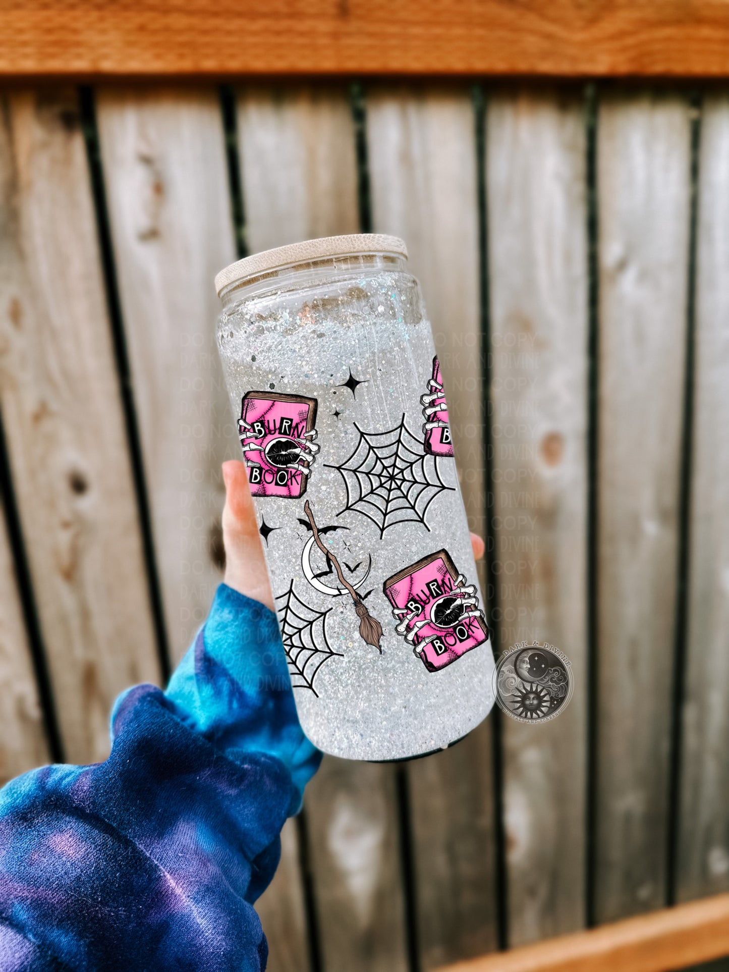 Burn Book UV Glass Can Wrap