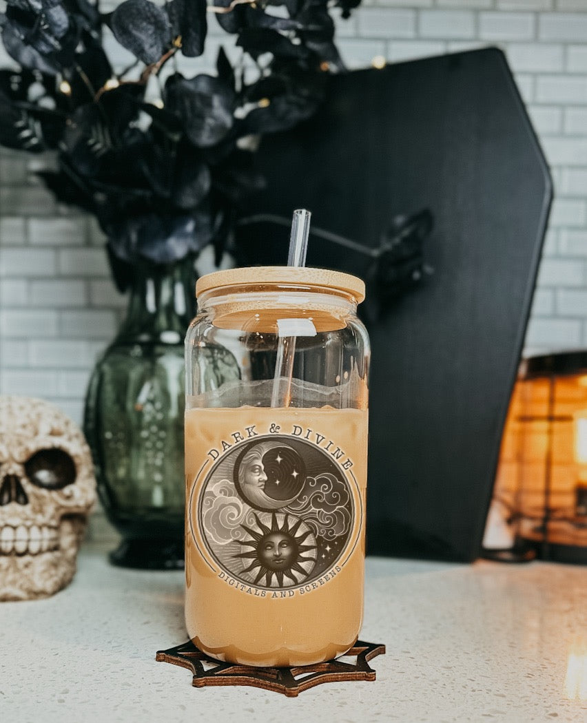 CLEAR BEER CAN GLASS MOCK UP -DIGITAL DOWNLOAD