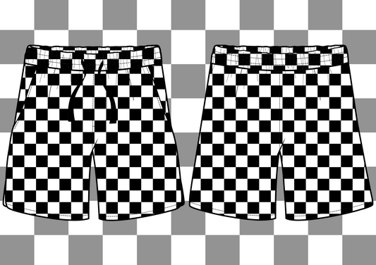 Adult Checkered Shorts (Preorder closes 2.23)