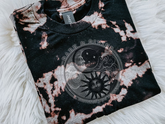 BLEACHED BLACK MOCK UP -DIGITAL DOWNLOAD