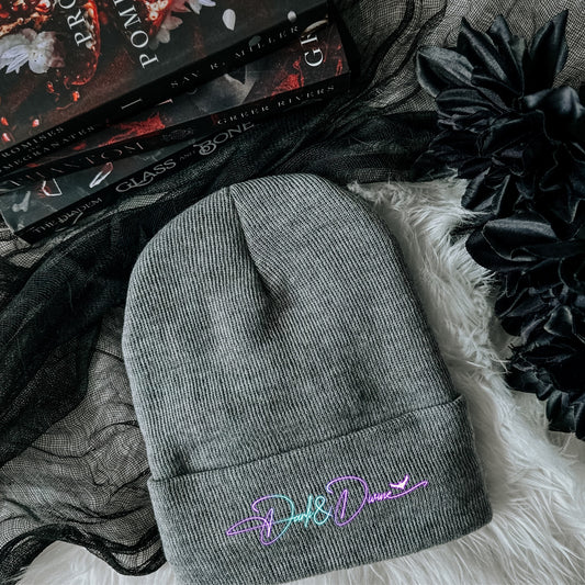 GREY BEANIE MOCK UP -DIGITAL DOWNLOAD