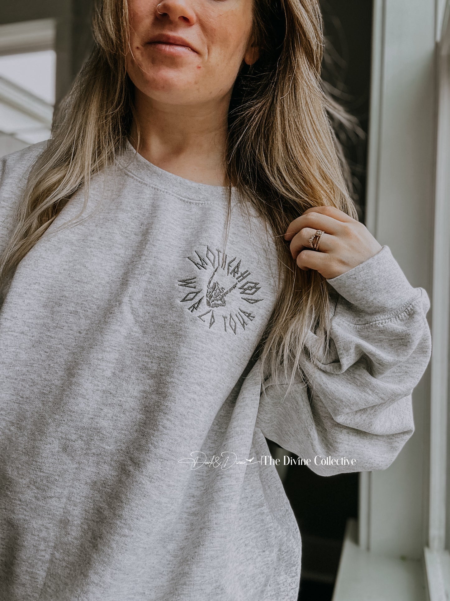 Monochrome MWT Embroidered Sweatshirt