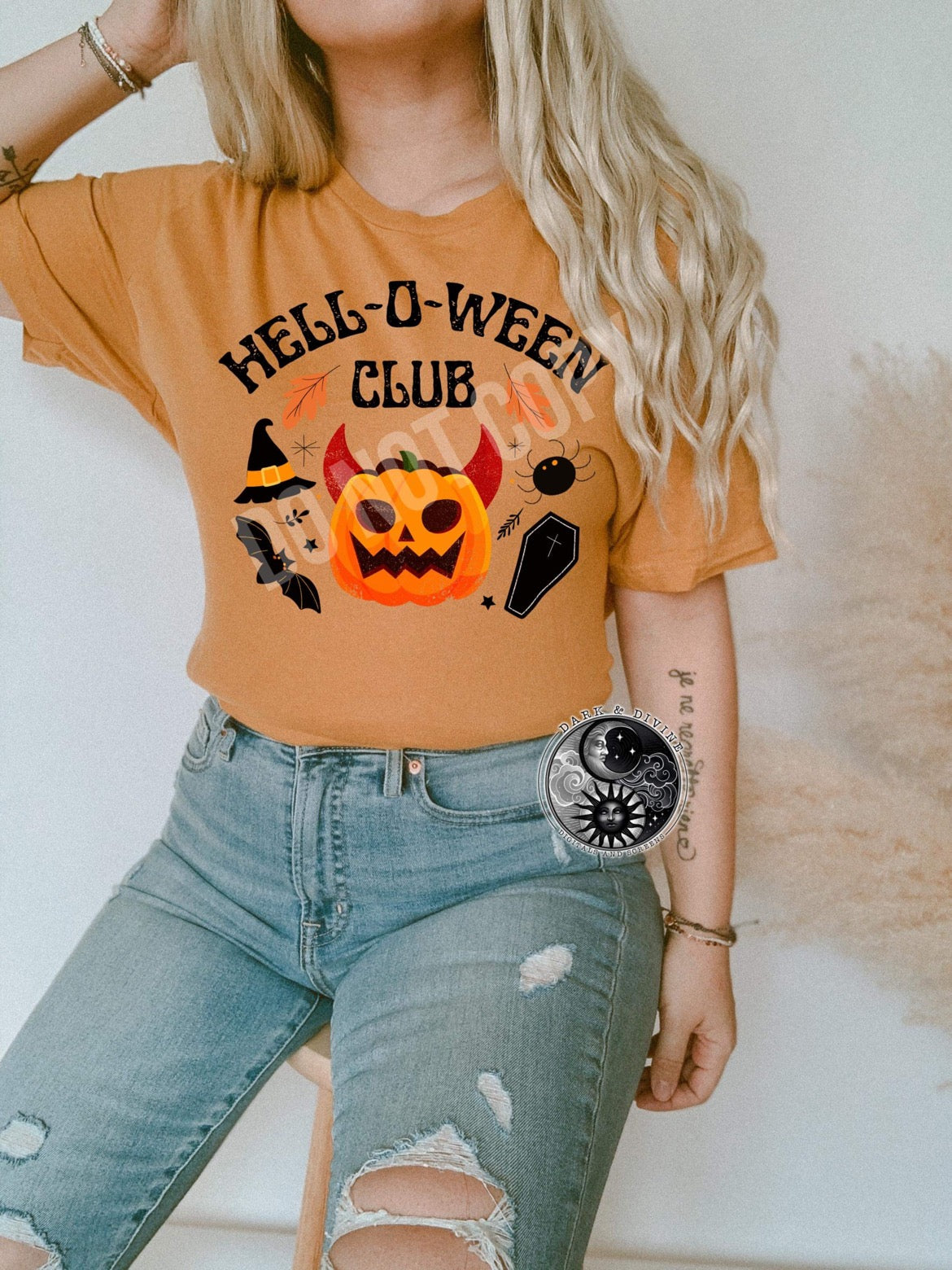 Hell-O-Ween Club RTS- DTF