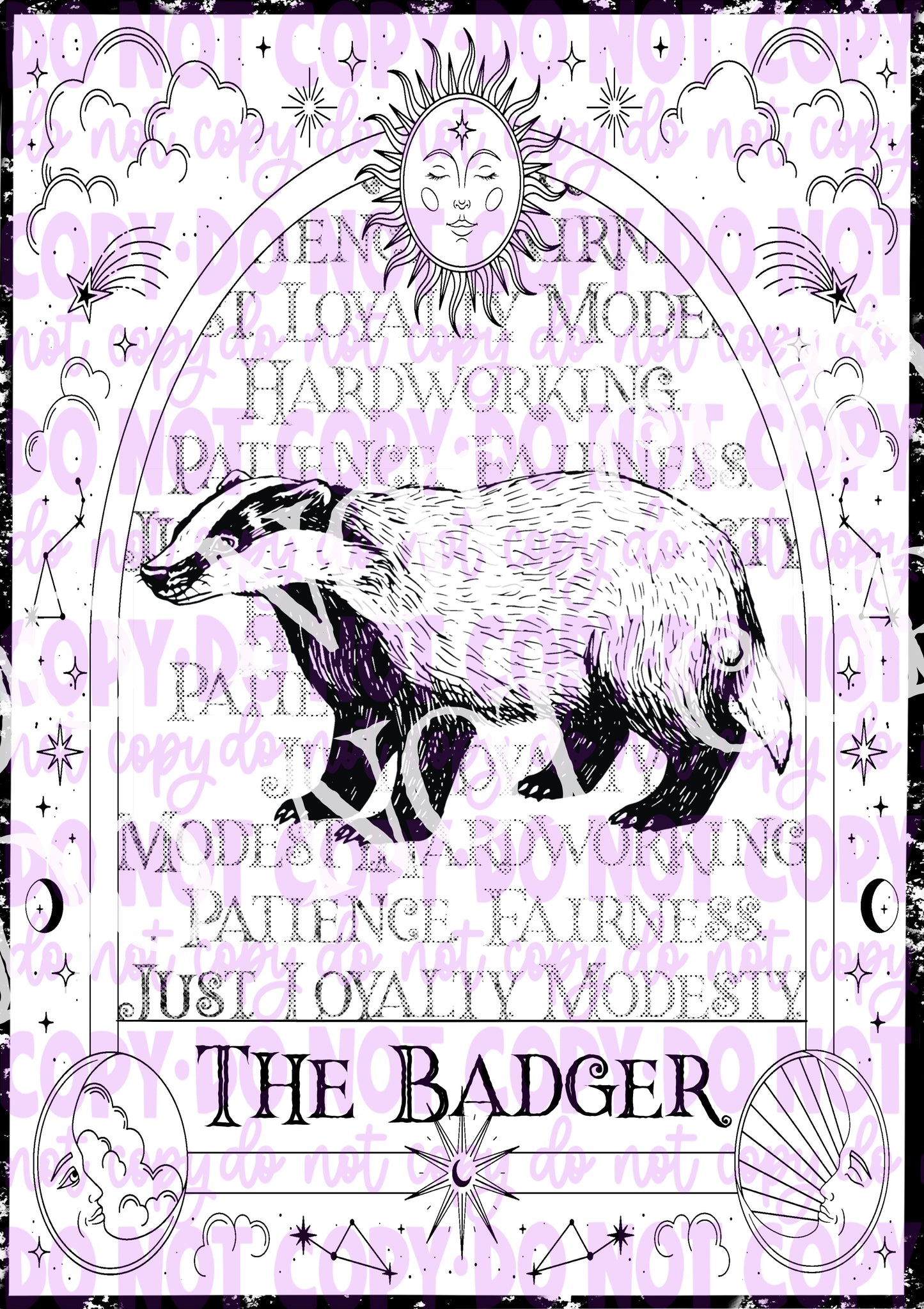 The Badger Tarot-DIGITAL DOWNLOAD