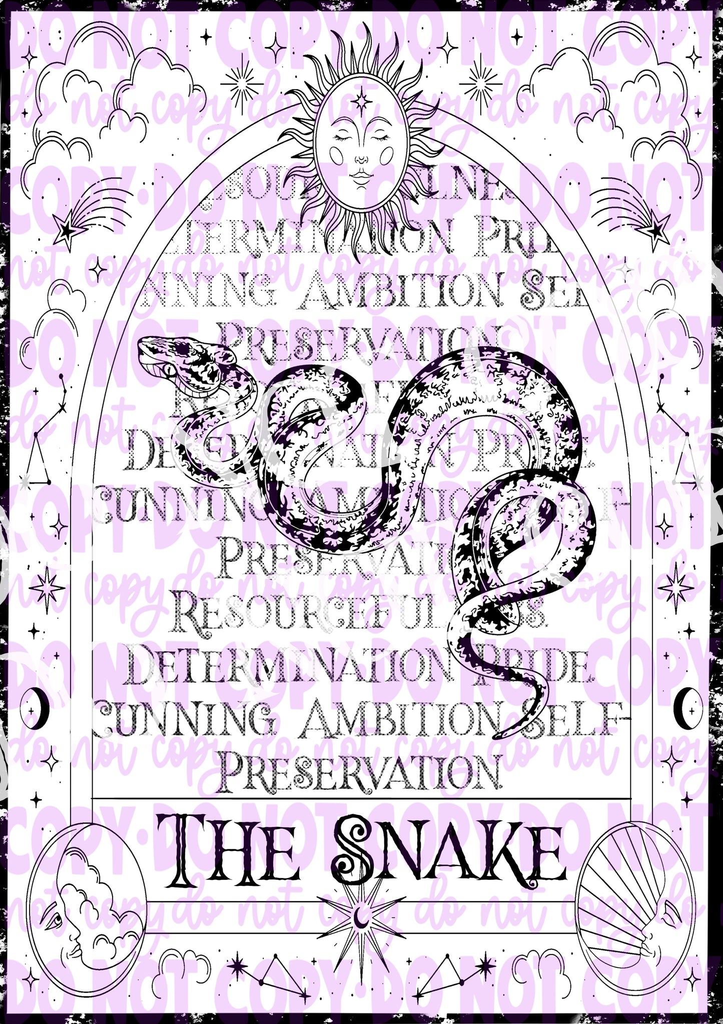 The Snake Tarot-DIGITAL DOWNLOAD