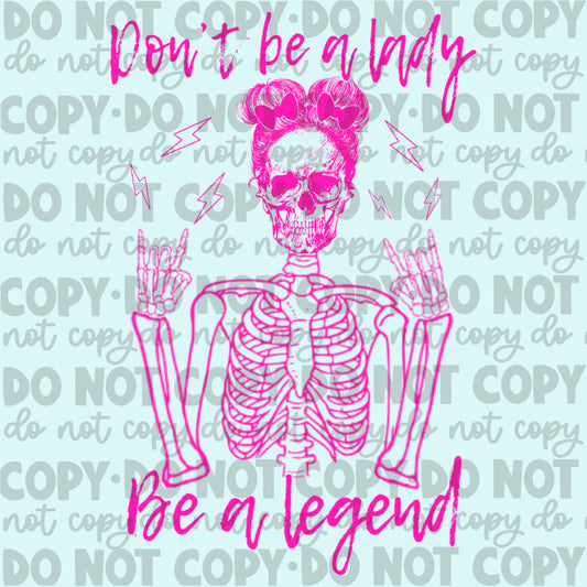 OLD don’t be a lady-DIGITAL DOWNLOAD